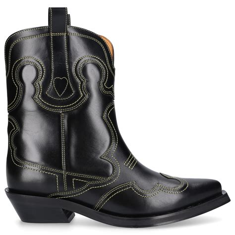 ganni boots western.